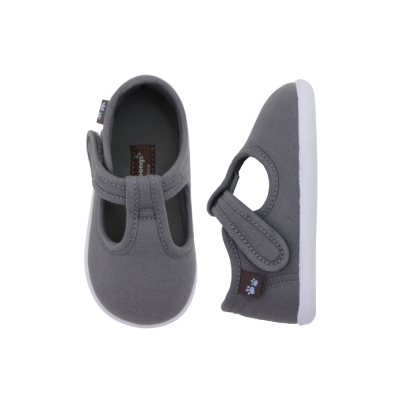 [T-Strap] Honey Sneakers (Neutral Gray)