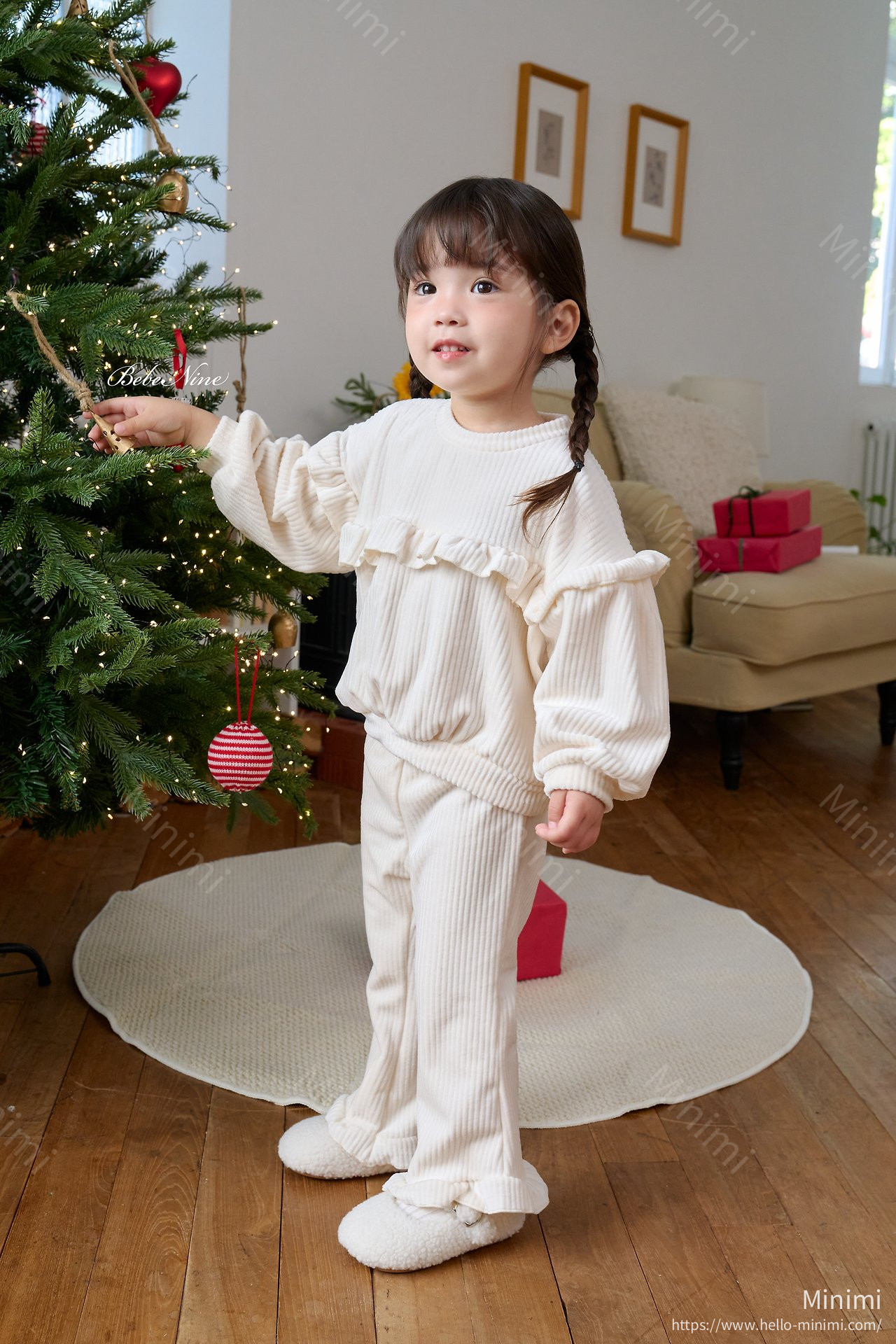 bebe nine Janie Frill Set 細節圖 7