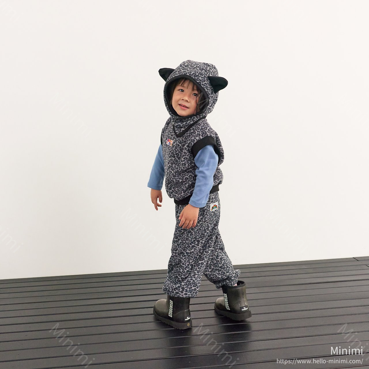 1st BLUE Leopard Fleece Pants 細節圖 10