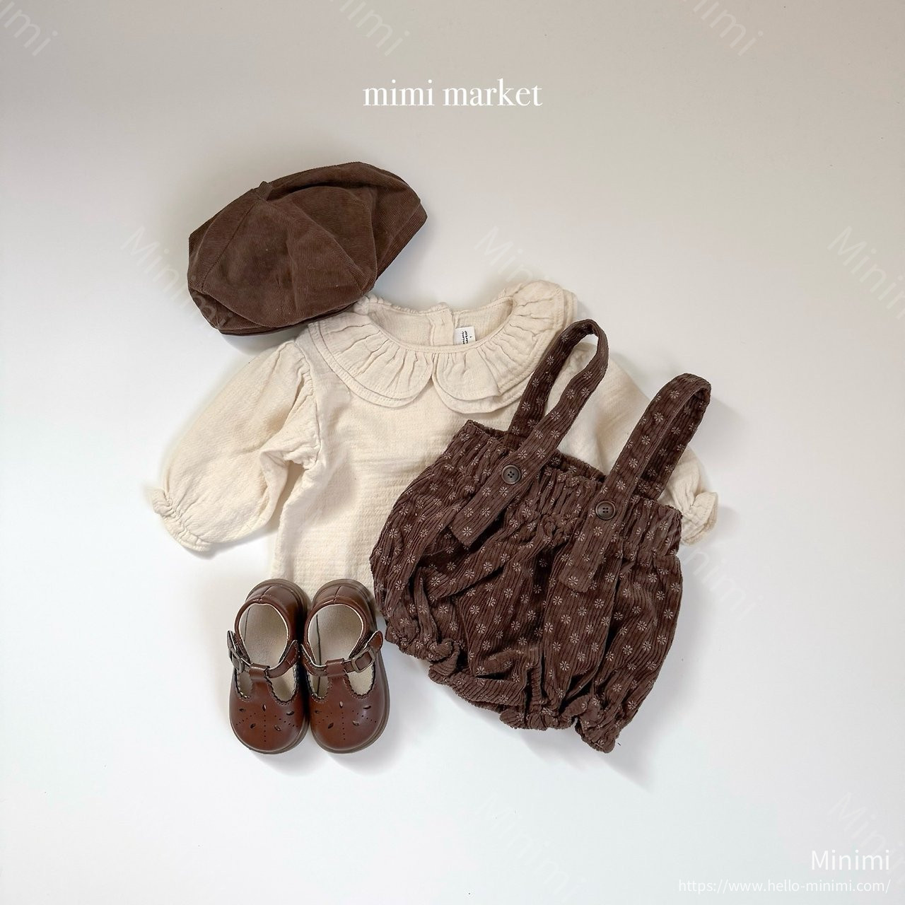 mimi-market Eran Jar Overalls 細節圖 1