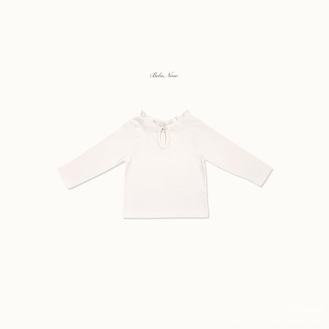 bebe nine Essence Frill Tee 細節圖 15