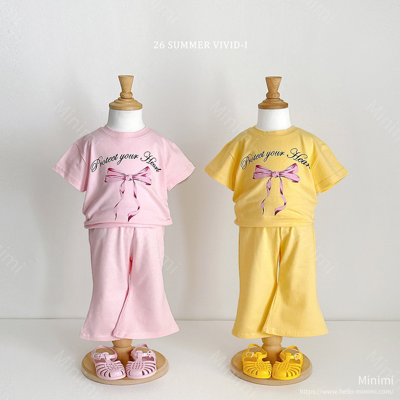 VIVID-I Ribbon Flared T-Shirt Set 細節圖 17