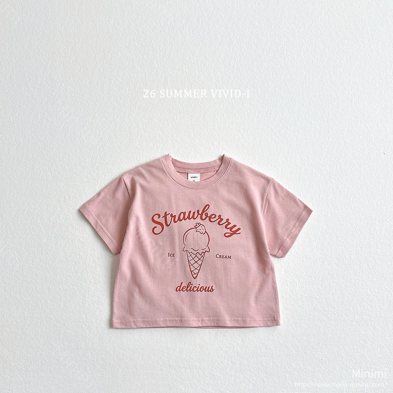 VIVID-I Ice Cream T-Shirt 細節圖 2