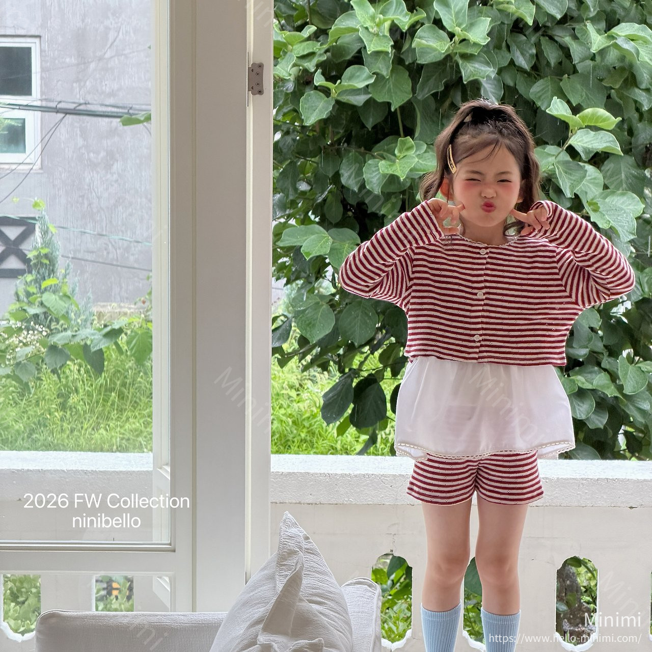 ninibello Tommy Eyelet Shorts 細節圖 19