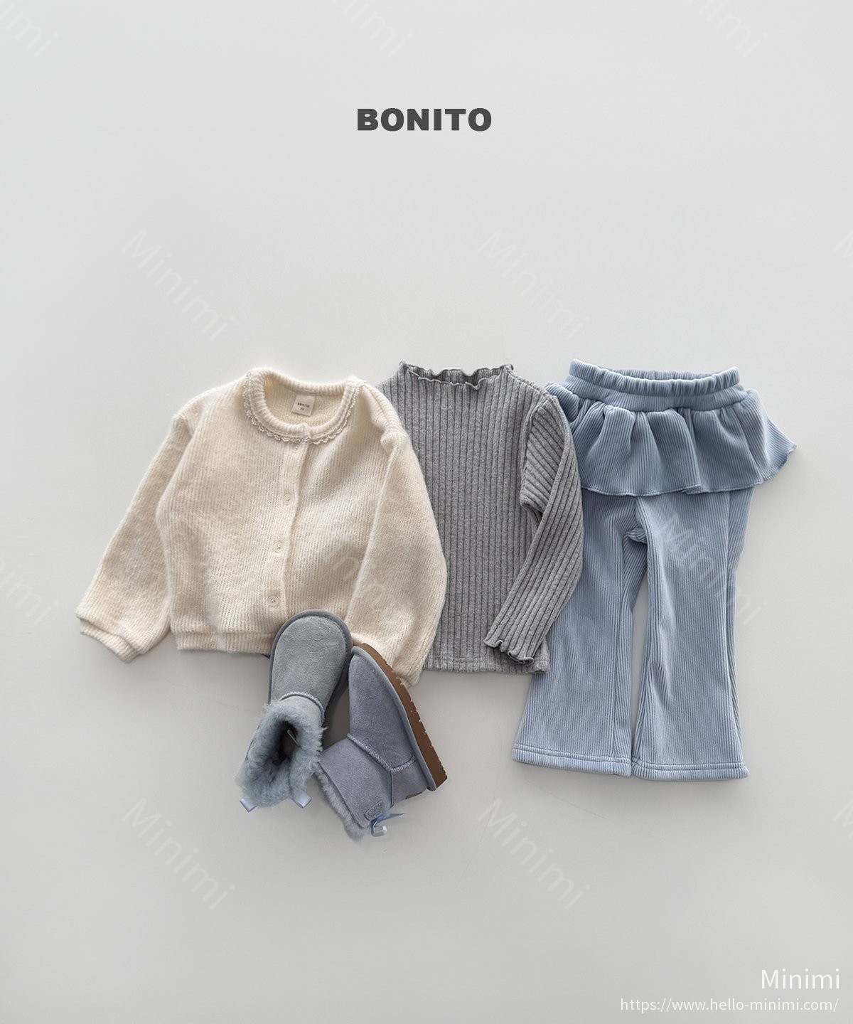 BONITO Wide Rib Turtleneck Tee 細節圖 12