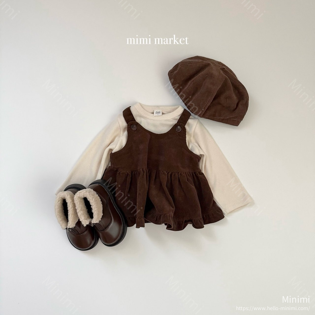 mimi-market Corduroy Sleeveless Blouse 細節圖 4