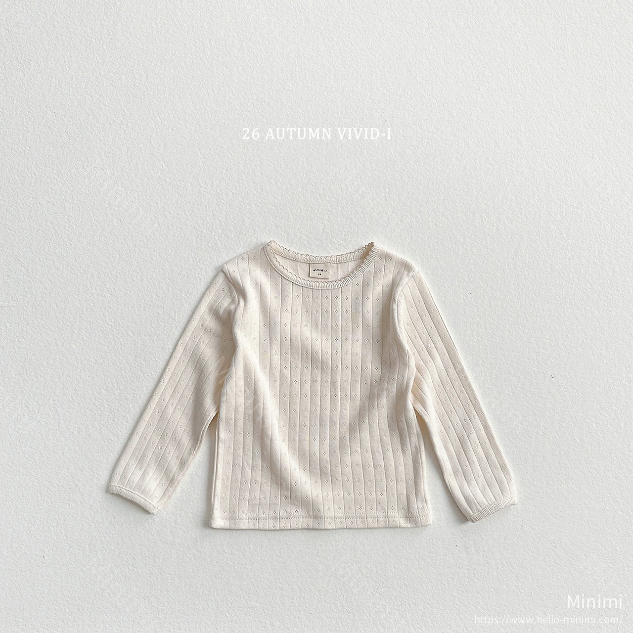 VIVID-I Pincot Eyelet T-shirt 細節圖 4