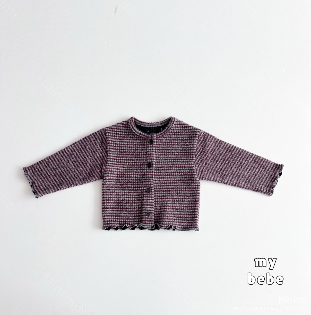 my_bébé Brush Cardigan 細節圖 8