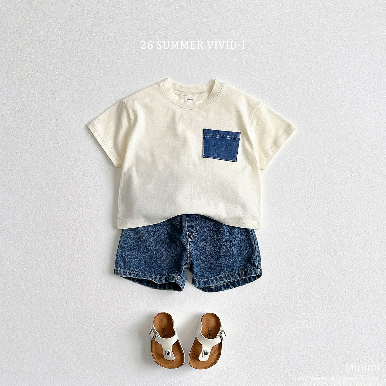 VIVID-I Pocket Denim T-Shirt 細節圖 13