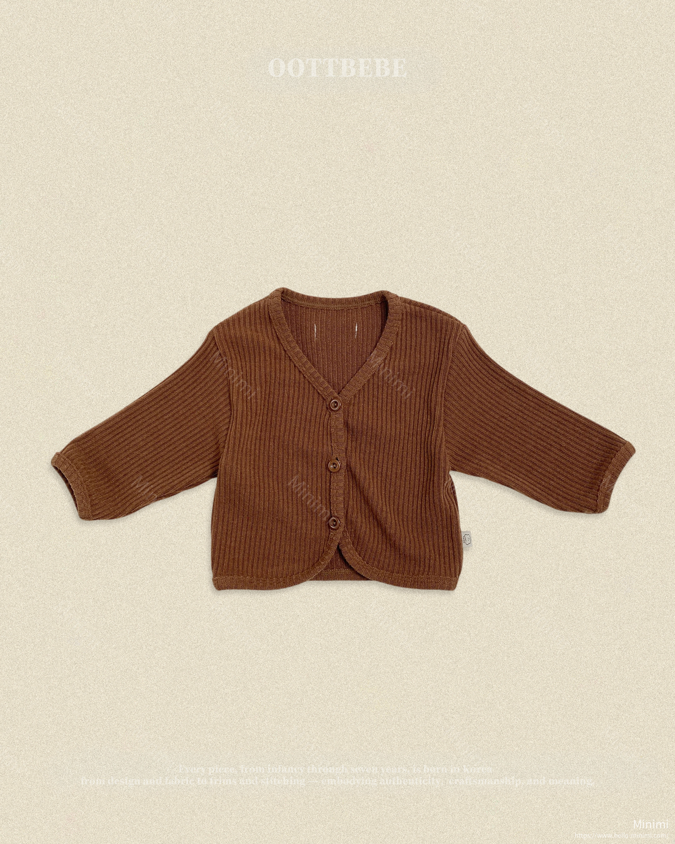 oott bebe Haribo Ribbed Cardigan 細節圖 8