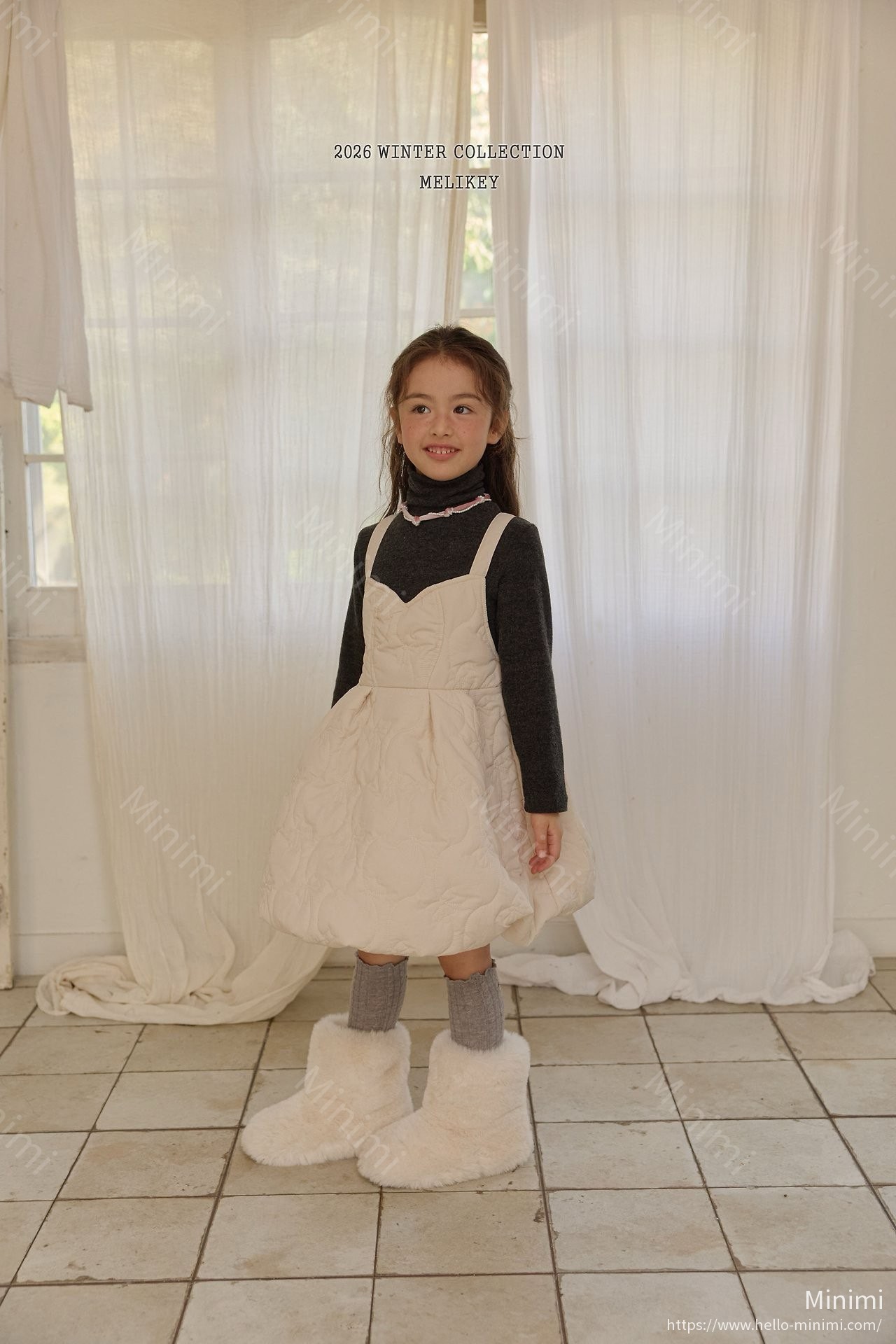 Melikey Quilting Dress 細節圖 8