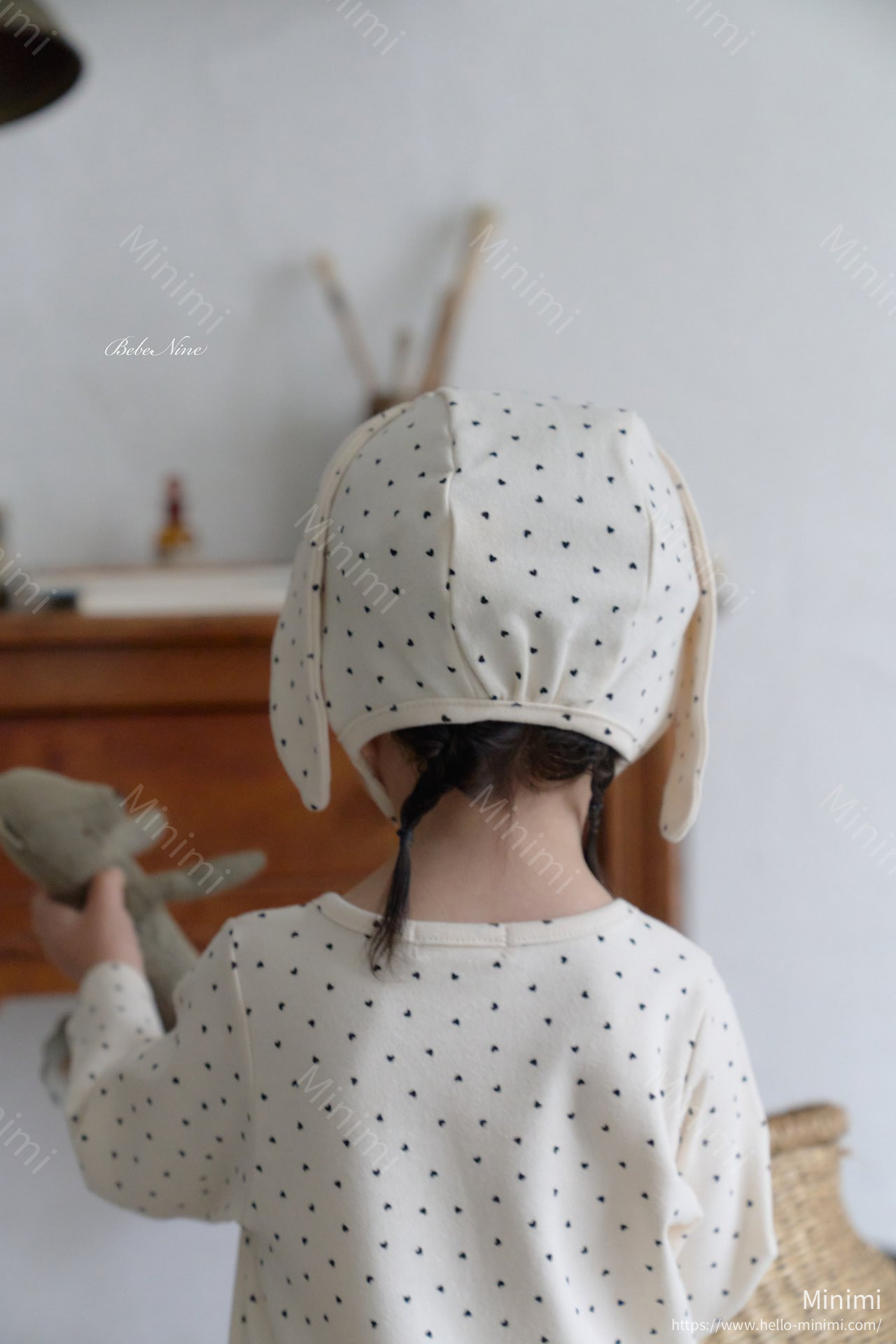 bebe nine Love Dot Bonnet 細節圖 6