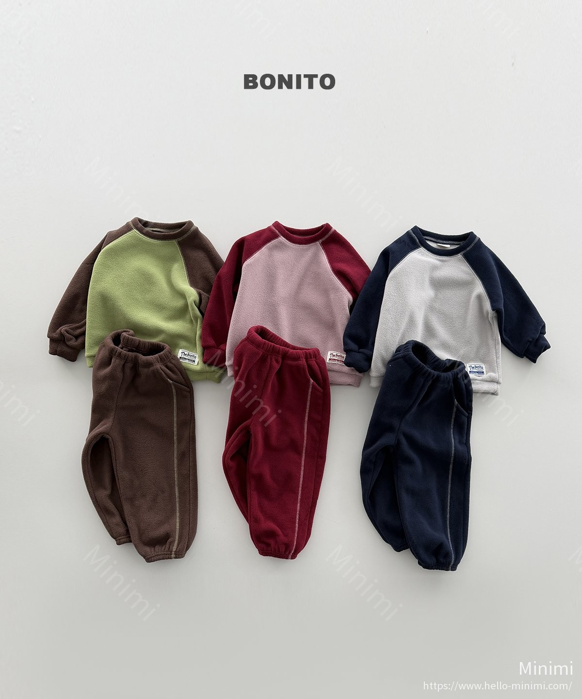 BONITO Two-Tone Raglan Set 細節圖 1