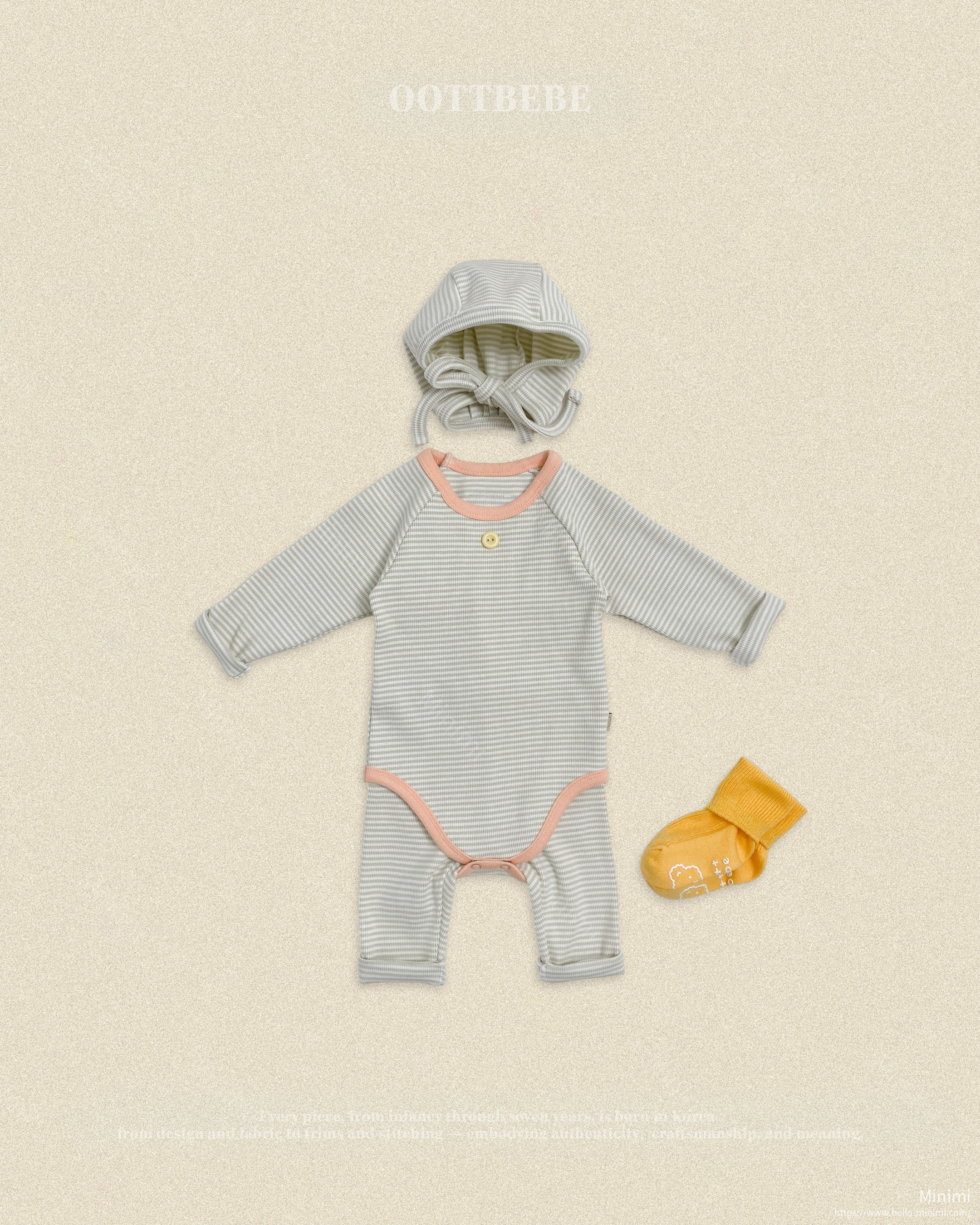 oott bebe Vanilla Latte Bodysuit 細節圖 2