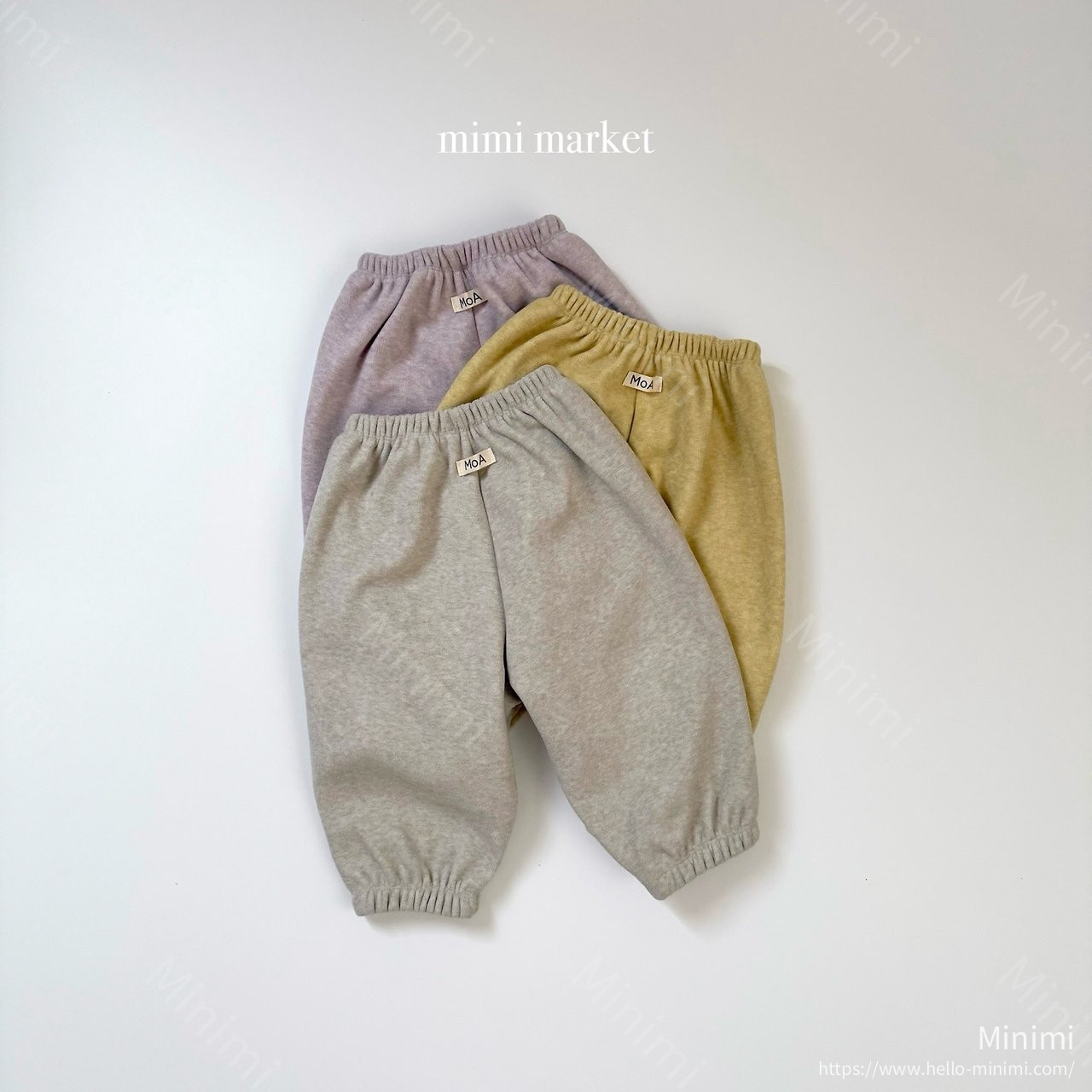 mimi-market Mink Terry Pants 細節圖 12