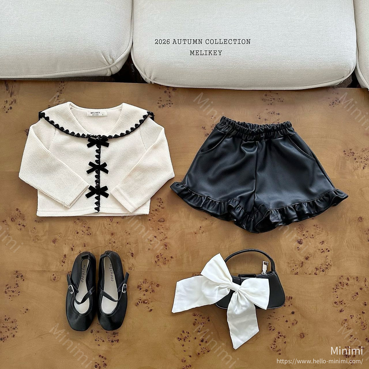 Melikey Leather Frill Shorts 細節圖 4