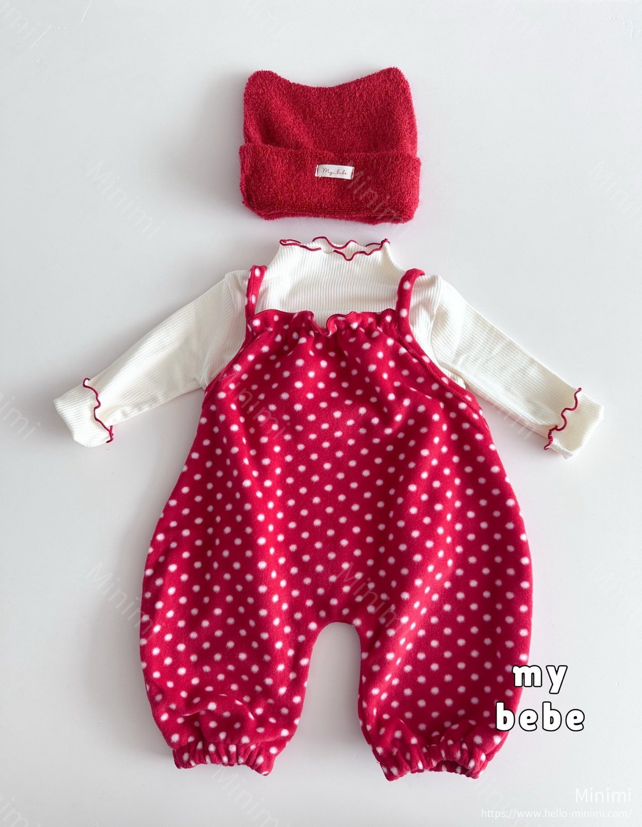 my_bébé Runrun Fleece Overall 細節圖 11