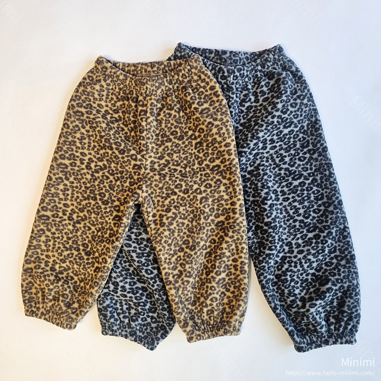 Leopard Fleece Pants