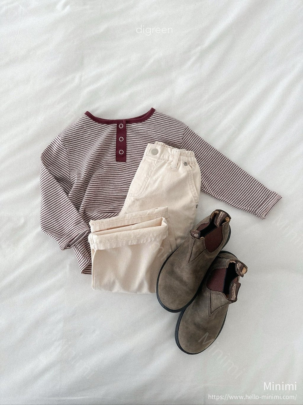 digreen Henley Neck Aletty Tee 細節圖 14