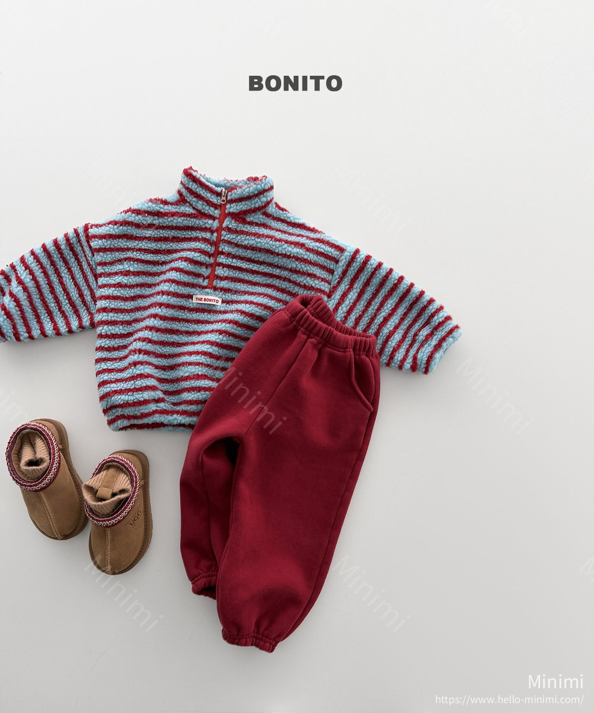 BONITO Dumble Stripe Half-Zip 細節圖 4
