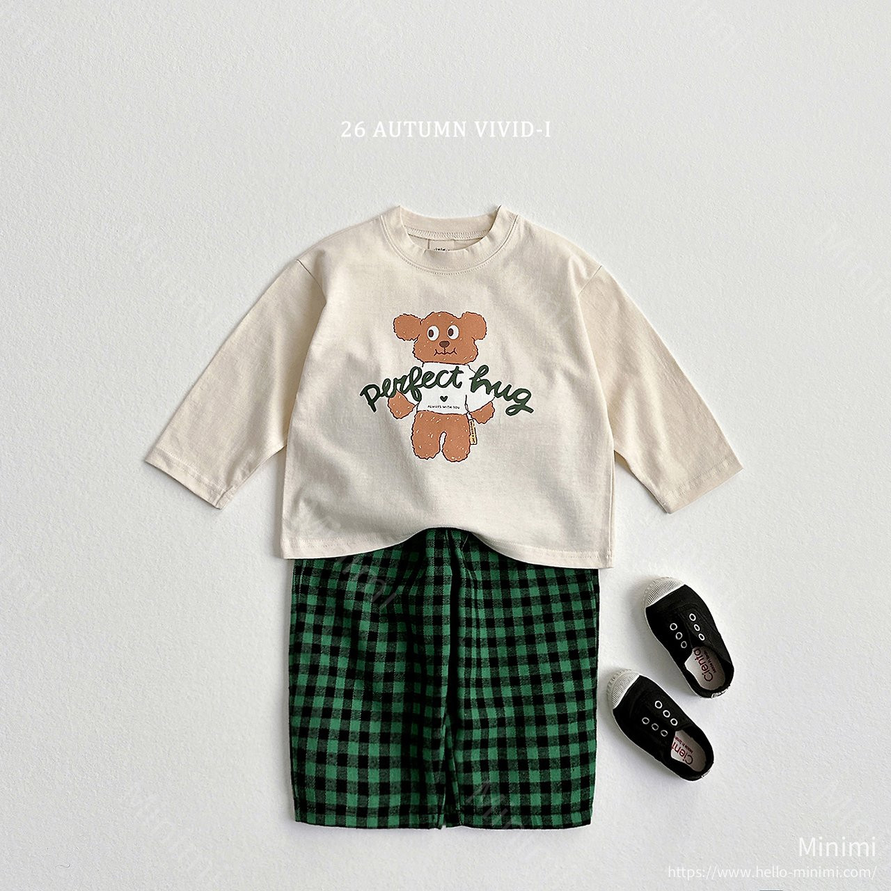 VIVID-I Hug Bear Check Set 細節圖 1