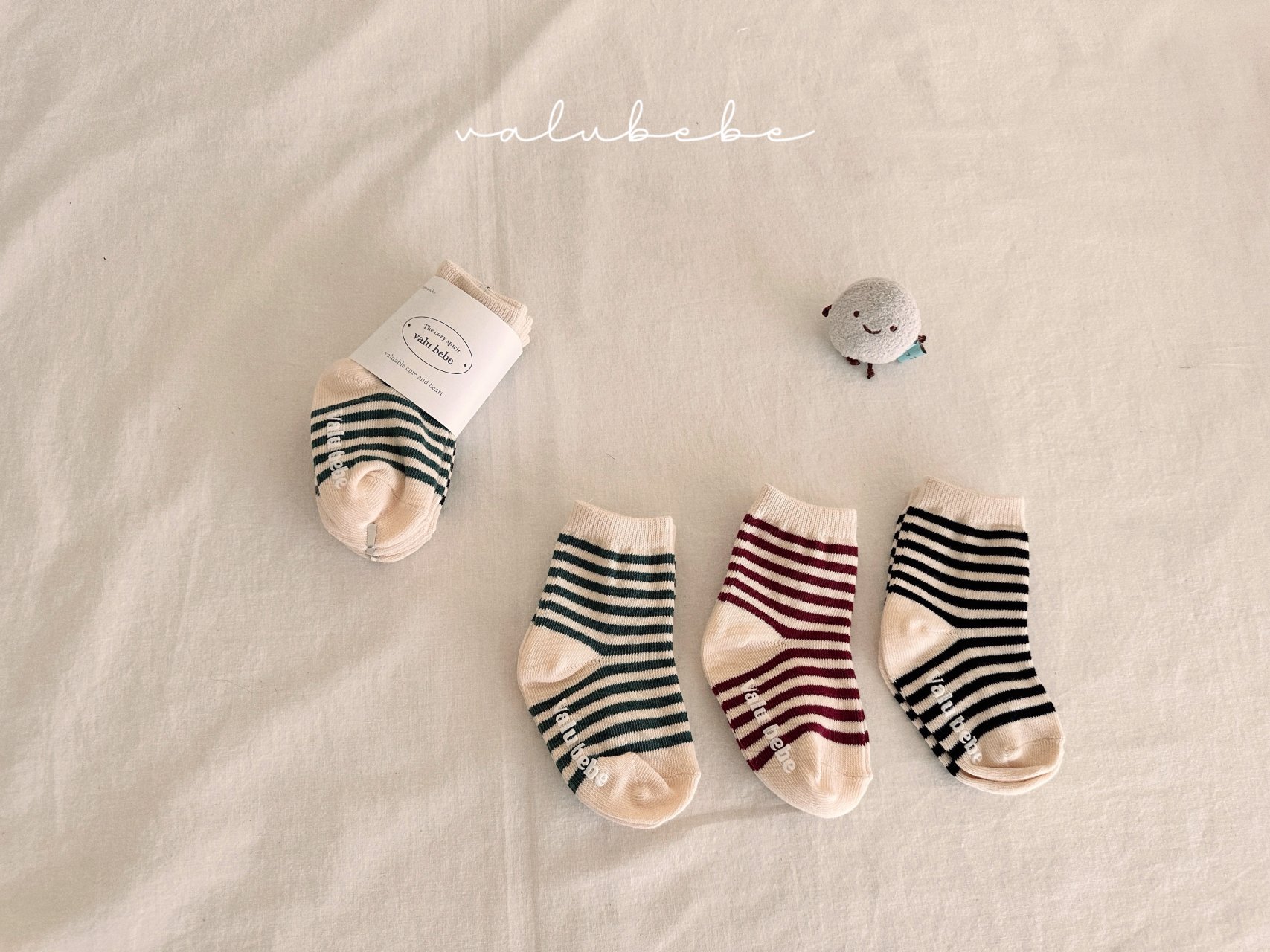Stripe Rib Socks