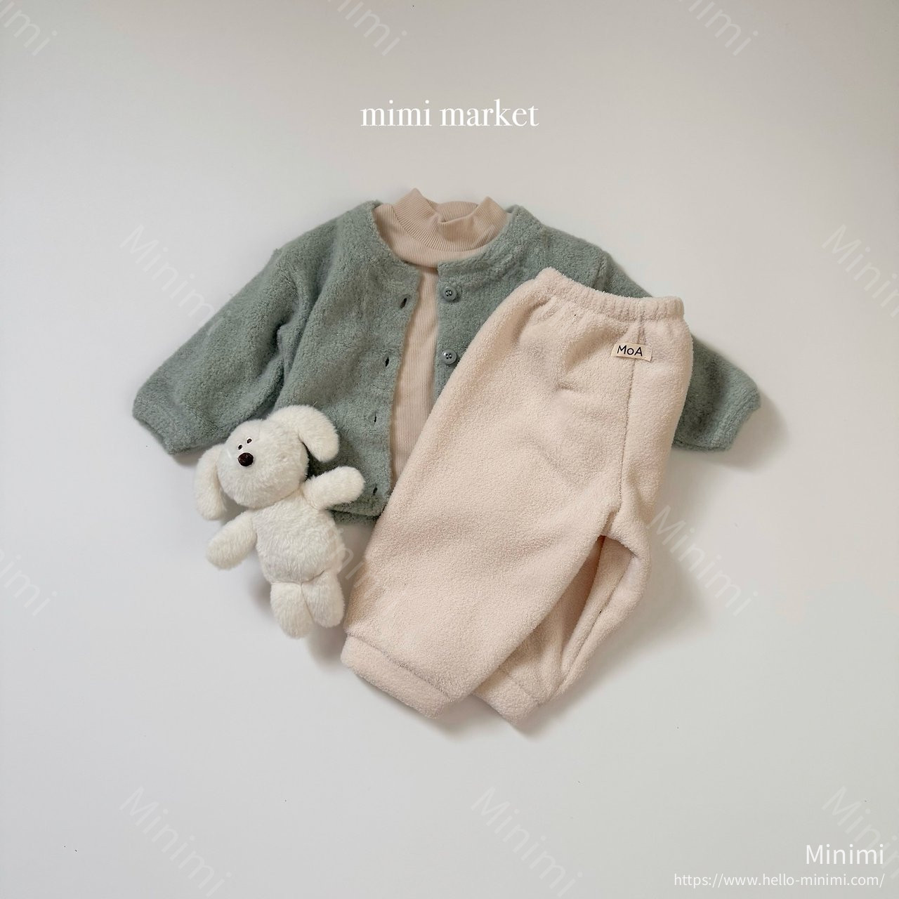mimi-market Egg Pintuck Jogger 細節圖 6