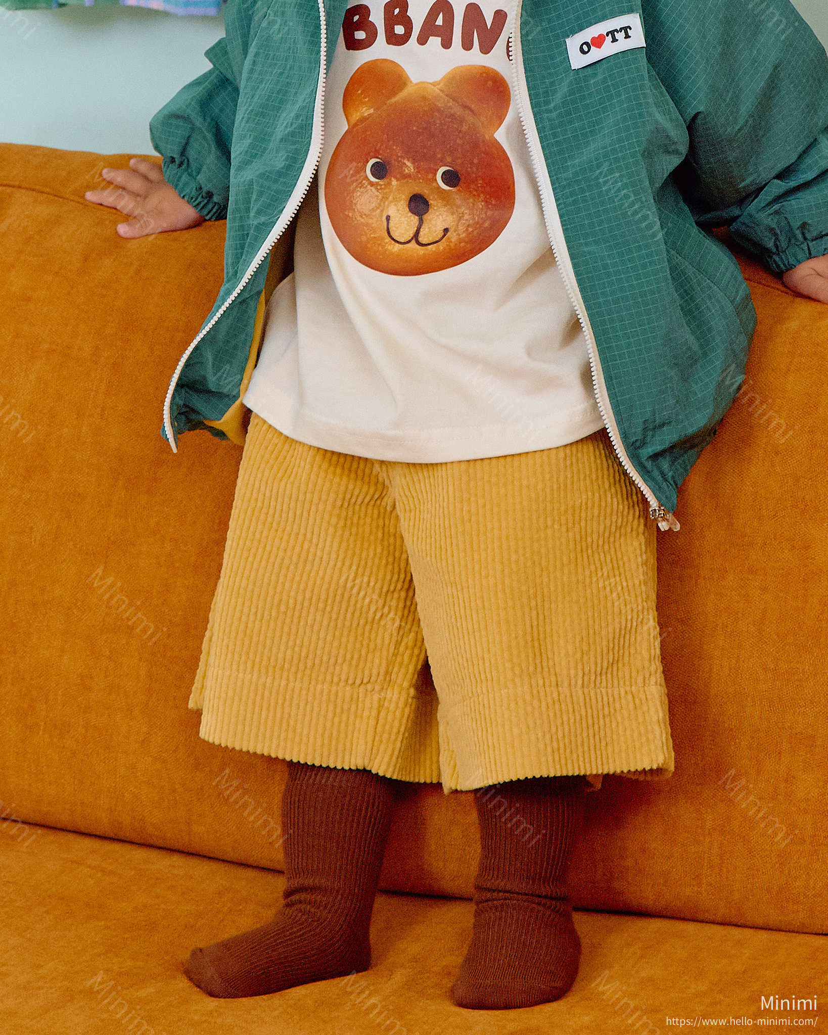 oott bebe Big Corduroy Pants (Knee-length) 細節圖 25
