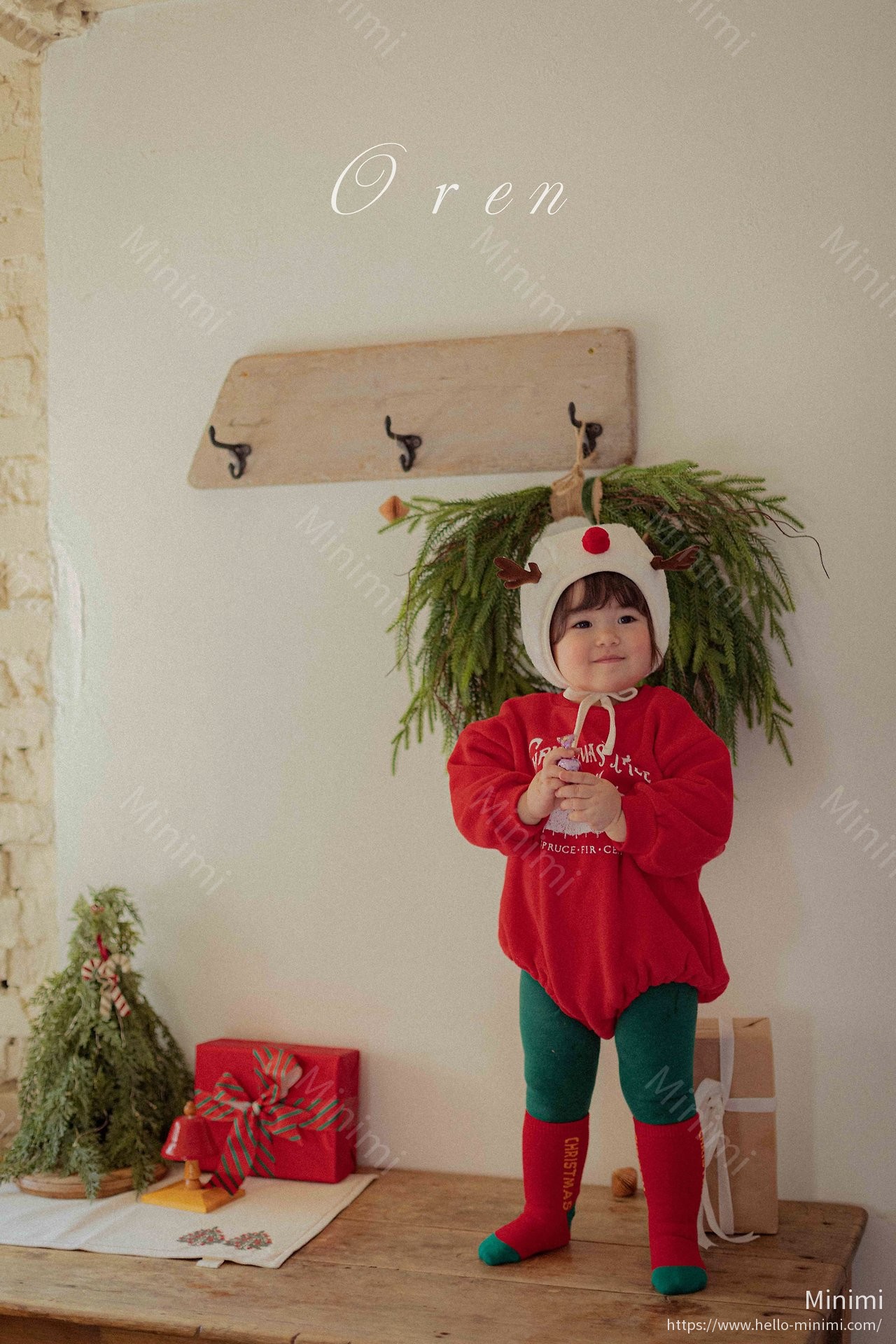 Oren Merry Christmas Family Sweatshirt 細節圖 3