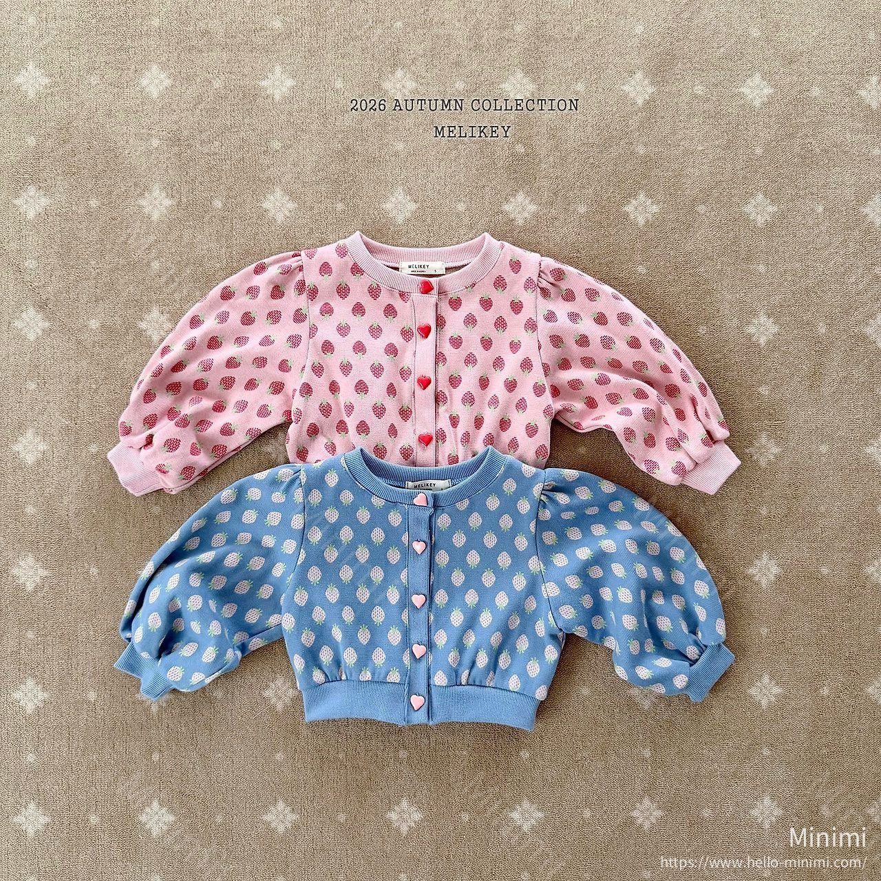 Melikey Berry Berry Cardigan - 韓國童裝代購主圖