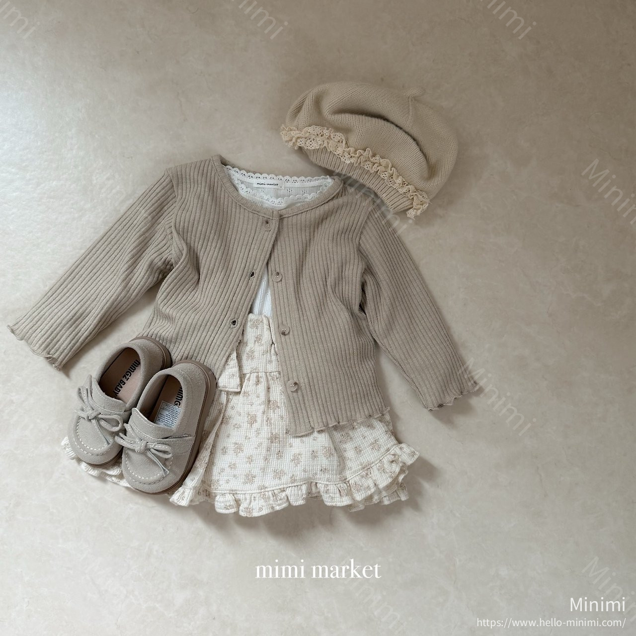 mimi-market Liz Ribbed Cardigan 細節圖 16
