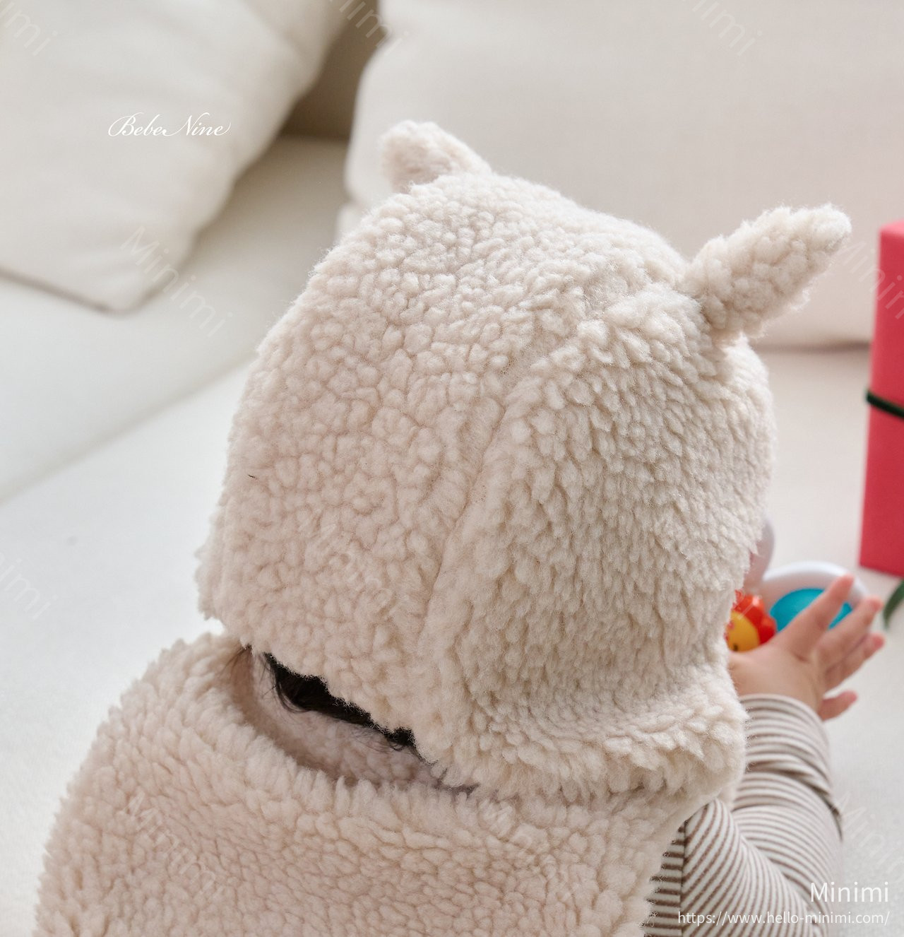 bebe nine Little Lamb Bonnet 細節圖 15