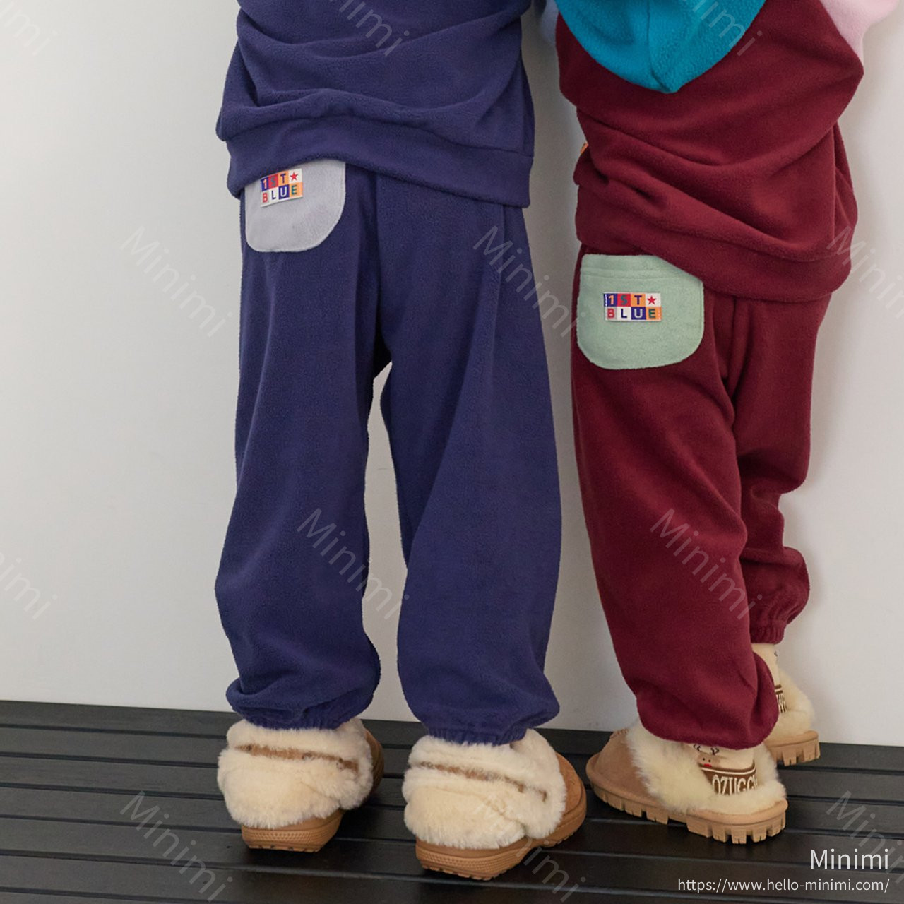 1st BLUE Bread Colorblock Pants 細節圖 6