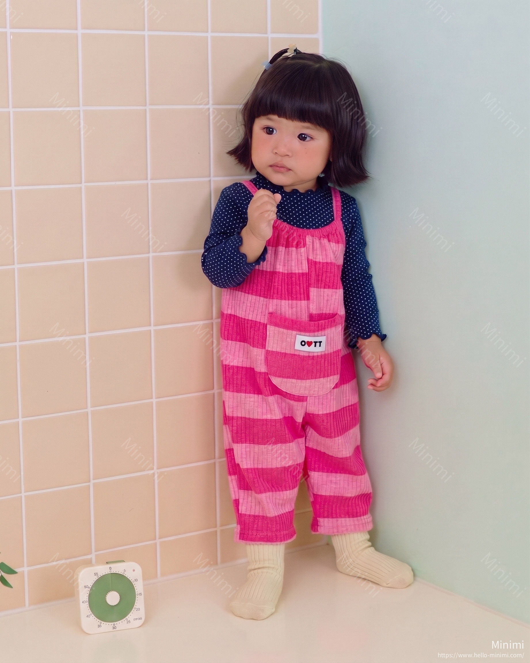 oott bebe Pippi Overalls 細節圖 28
