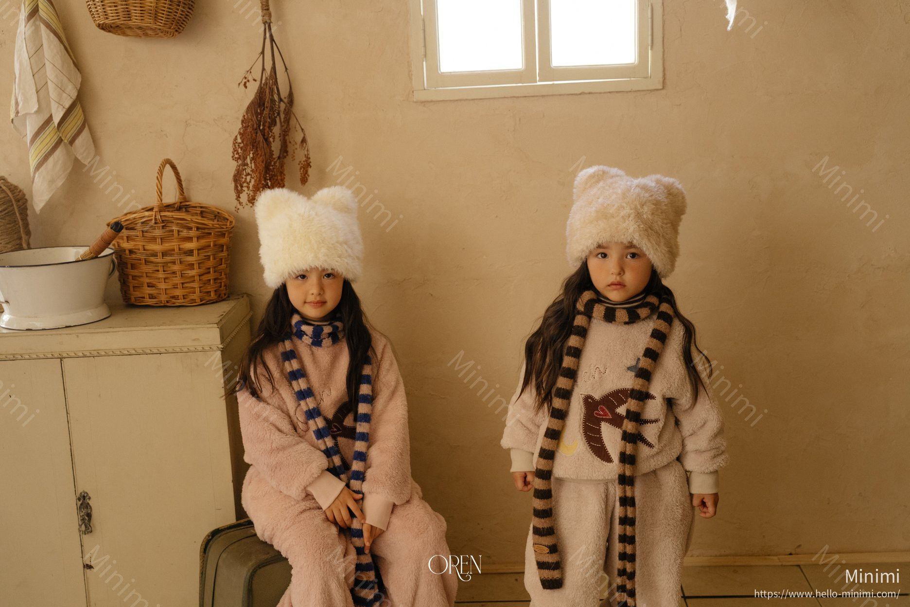 Oren Ambre Stripe Muffler 細節圖 5