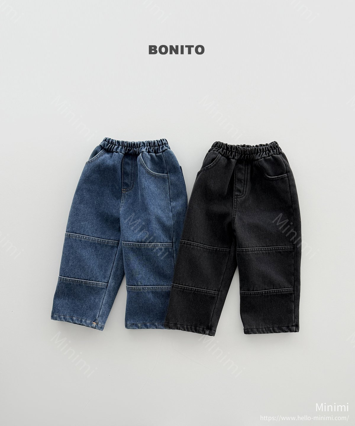 BONITO Winter Panel Denim 韓國童裝現貨