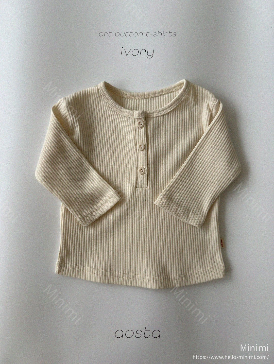 Aosta atelier Butter Button T 細節圖 32