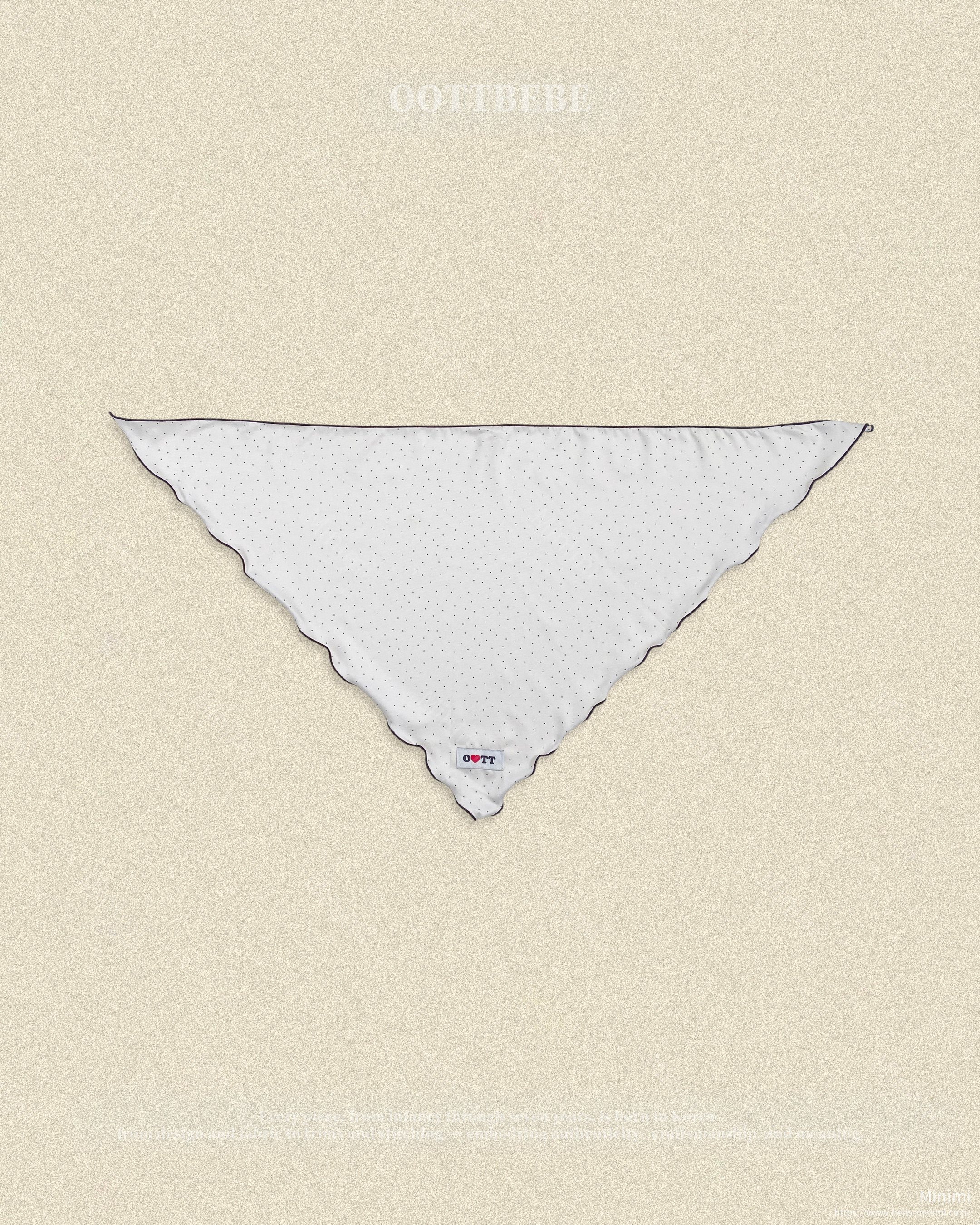 oott bebe Point Scarf 細節圖 4