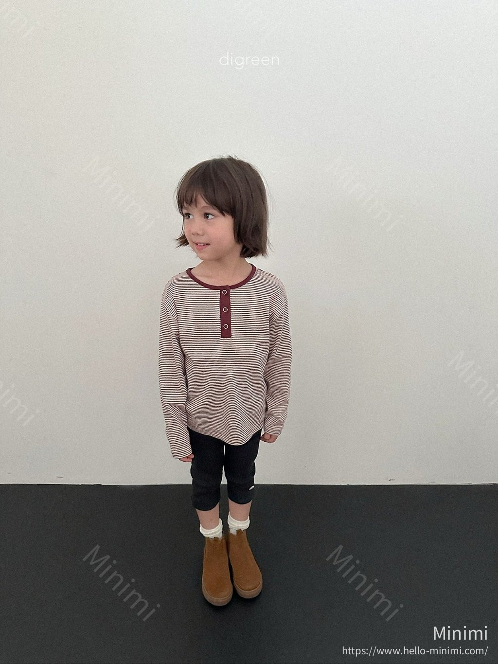 digreen Henley Neck Aletty Tee 細節圖 32