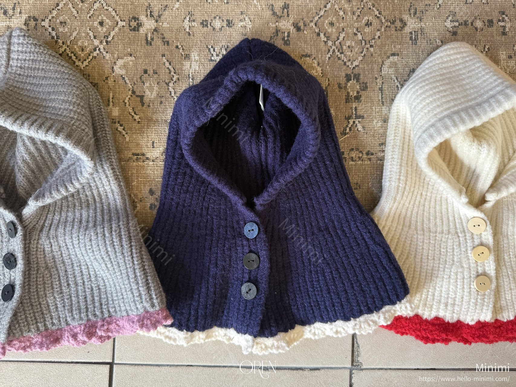 Oren Colorblock Cape Balaclava 細節圖 1