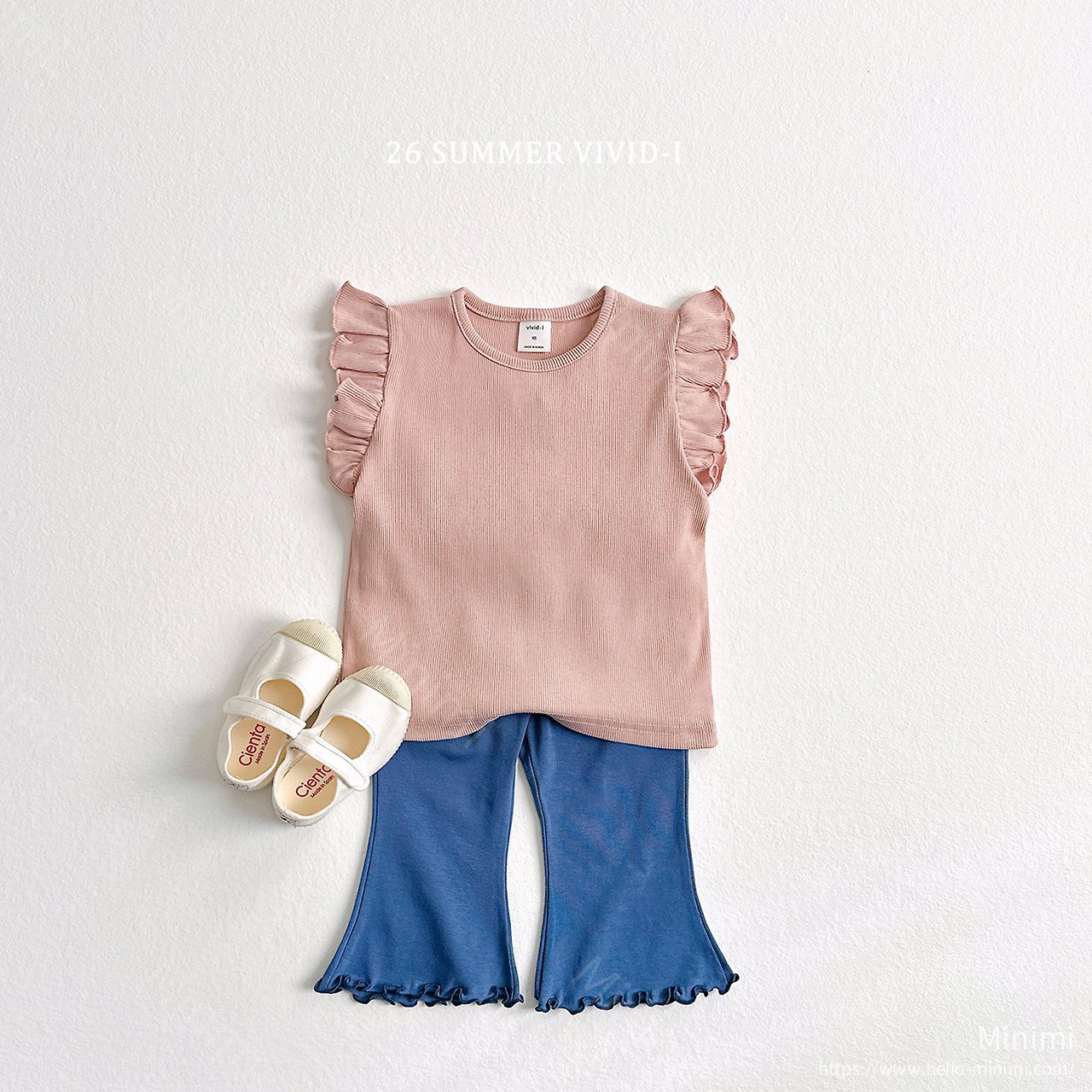 VIVID-I Ribbed Ruffle Sleeveless Top 細節圖 5