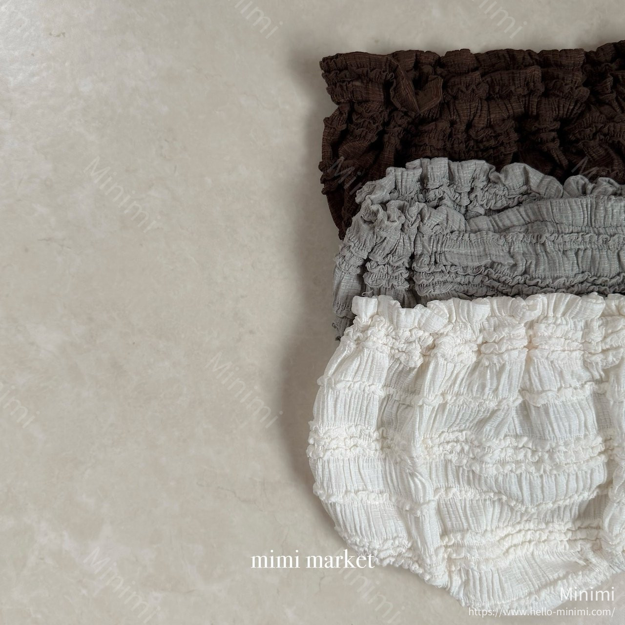 mimi-market Shirring Bloomer 細節圖 11