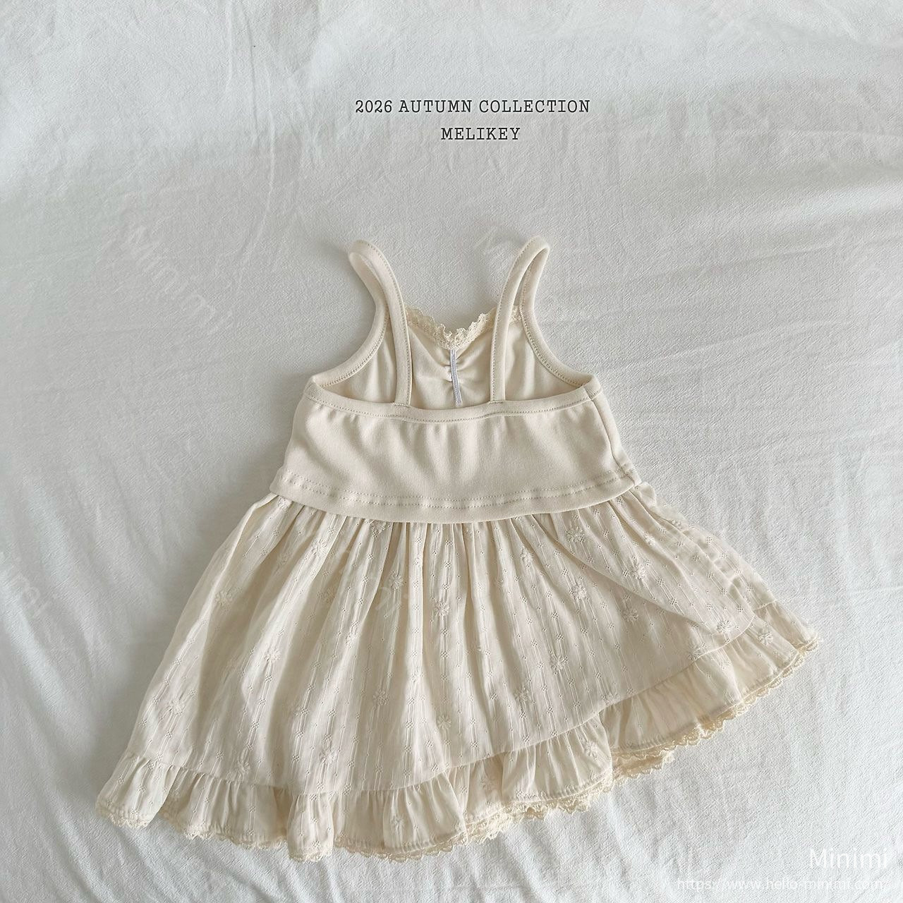 Melikey Ballet Frill Sleeveless Dress 細節圖 4