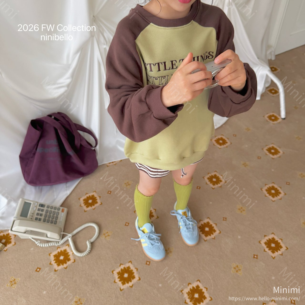 ninibello Little Raglan Sweatshirt 細節圖 16