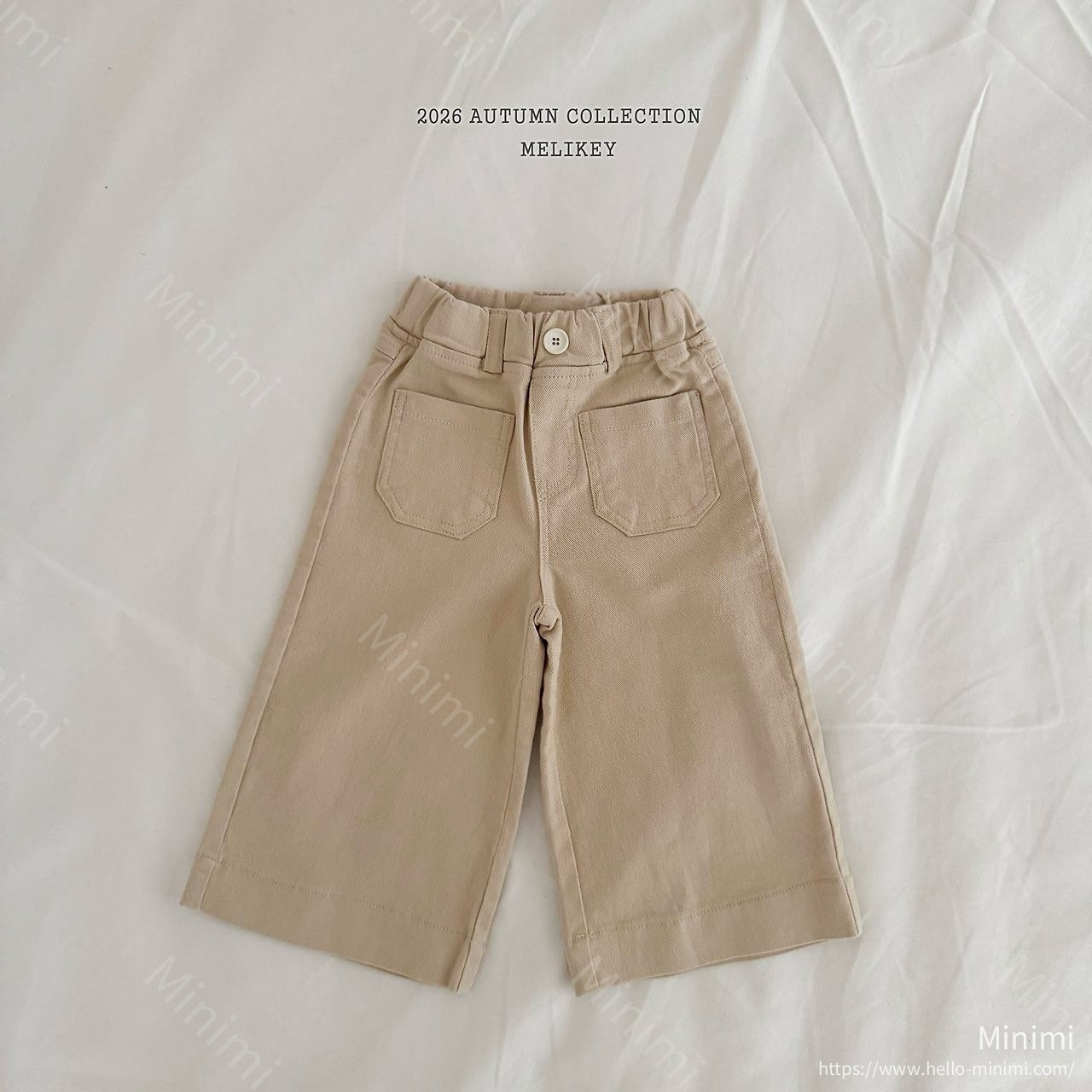 Melikey Cotton 10-length Wide Pants 細節圖 2
