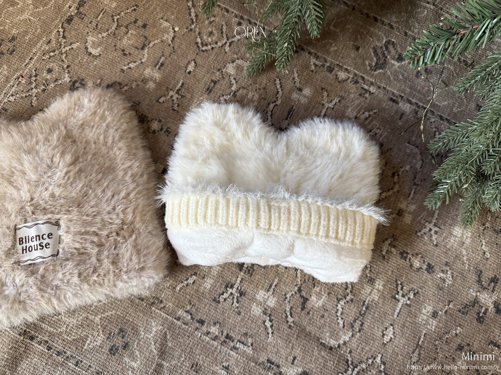 Oren Cat Fake Fur Beanie 細節圖 19