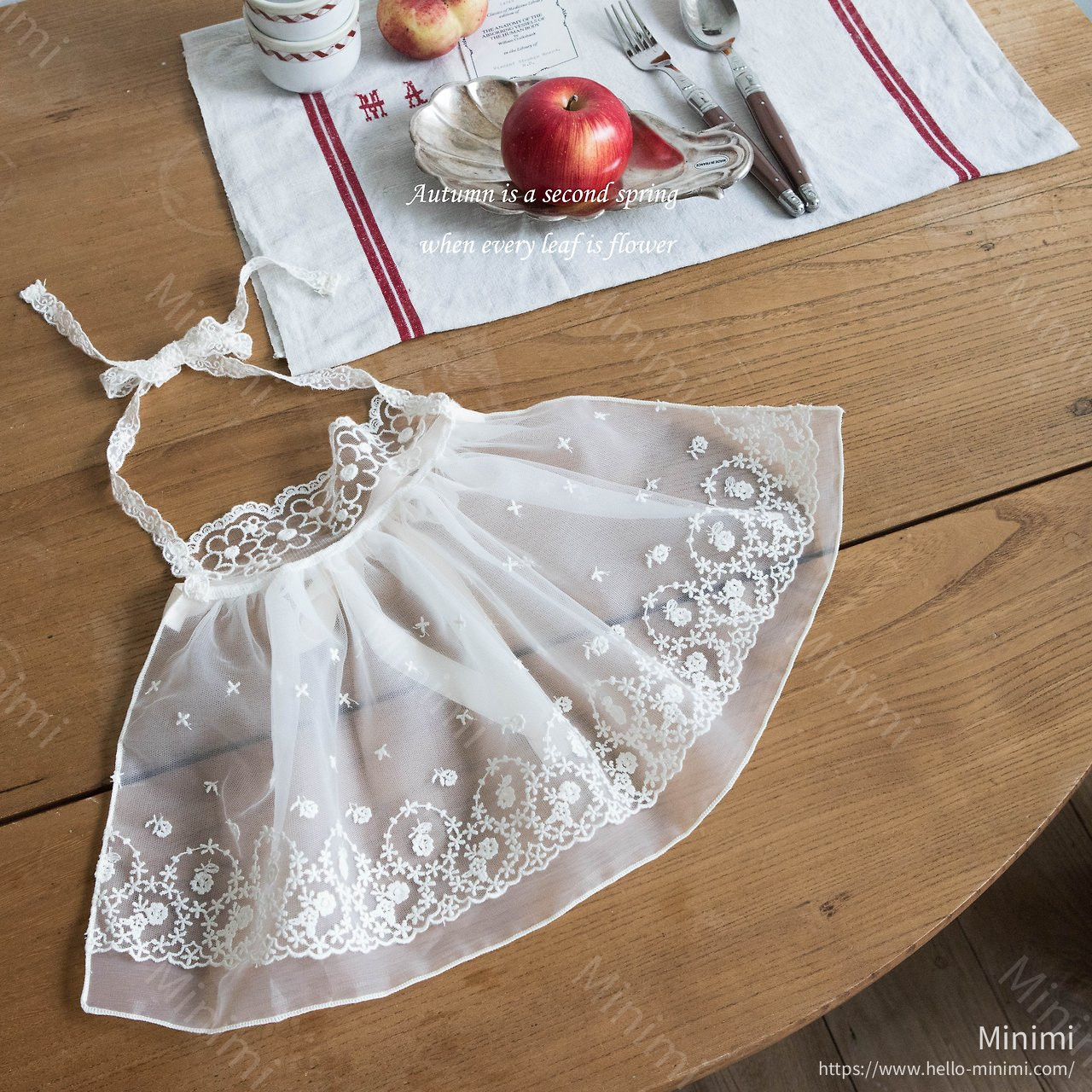 mkids Fleur Apron 細節圖 6
