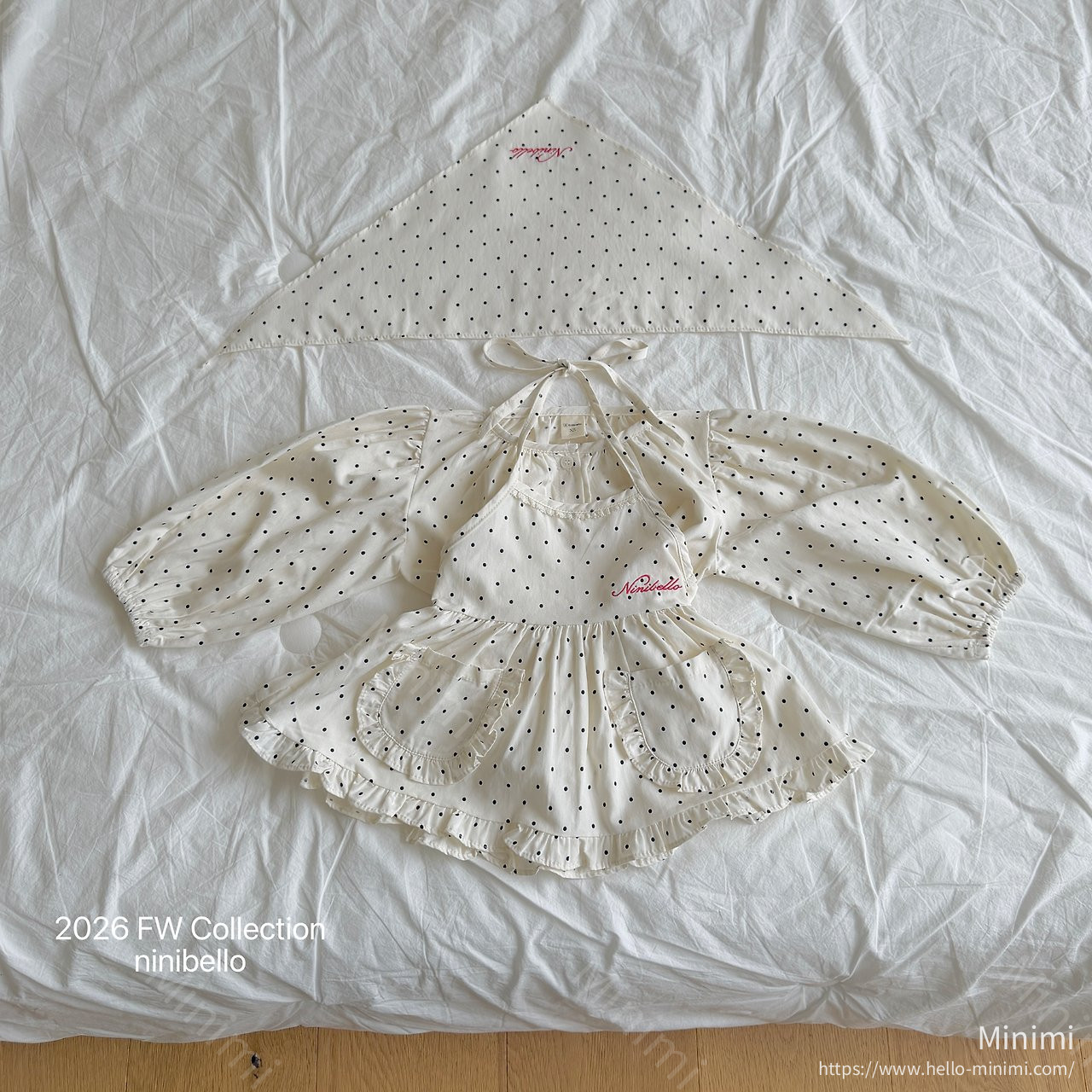 ninibello Hazel Puff Blouse 細節圖 11