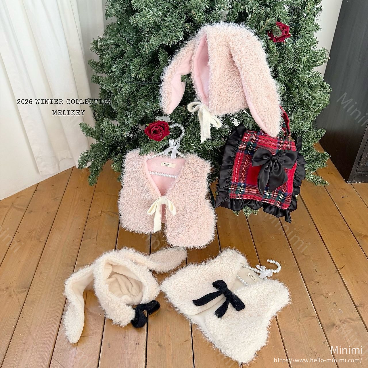 Melikey Rabbit Fur Hat 細節圖 27