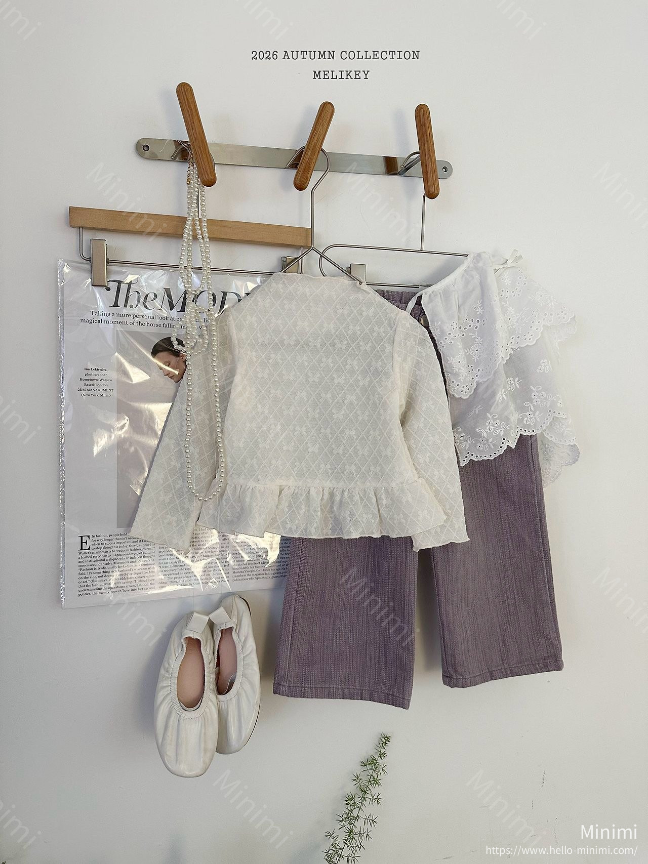 Melikey Frill Ribbon Mesh T-shirt 細節圖 15